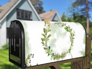 Cute Bird and Flowers - Home Sweet Home Decorative Curbside Farm Mailbox Cover