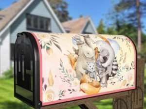 Cute Native Animals - The Gathering Place Decorative Curbside Farm Mailbox Cover