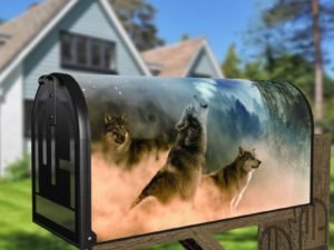 November Volves Decorative Curbside Farm Mailbox Cover