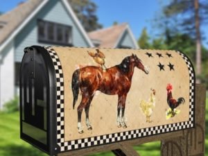 Life in the Farmhouse #10 - Bless Our Farm and Animals Decorative Curbside Farm Mailbox Cover