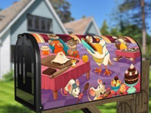 Cute Animal Kitchen Decorative Curbside Farm Mailbox Cover