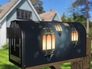 Beautiful Lanterns #2 - Let it Shine Decorative Curbside Farm Mailbox Cover