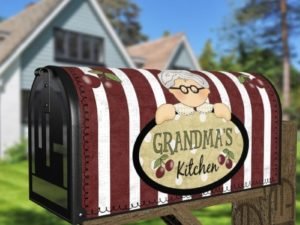 Grandma's Kitchen Decorative Curbside Farm Mailbox Cover