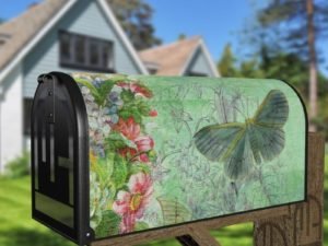 Shabby Chic Garden #13 Decorative Curbside Farm Mailbox Cover