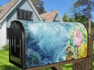 Shabby Chic Garden #9 Decorative Curbside Farm Mailbox Cover