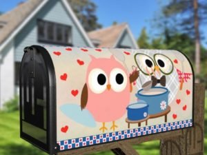 Cooking Owls #12 Decorative Curbside Farm Mailbox Cover