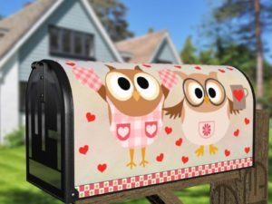 Cooking Owl #5 Decorative Curbside Farm Mailbox Cover