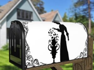 Victorian Lady Decorative Curbside Farm Mailbox Cover