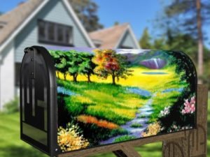Summertime Valley Decorative Curbside Farm Mailbox Cover