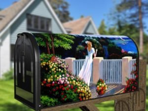 Waiting for Love Decorative Curbside Farm Mailbox Cover