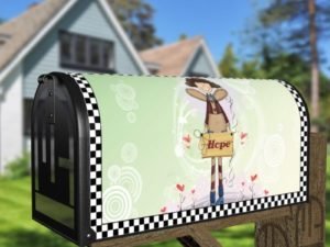 Angel of Hope Decorative Curbside Farm Mailbox Cover