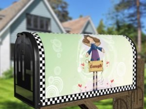 Angel of Laugh Decorative Curbside Farm Mailbox Cover