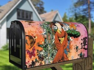 The Dream of Geisha Decorative Curbside Farm Mailbox Cover