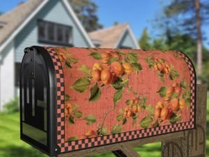 Juicy Fruit - Peaches Decorative Curbside Farm Mailbox Cover