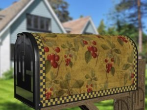 Juicy Fruit - Cherries Decorative Curbside Farm Mailbox Cover