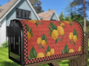 Juicy Fruit - Lemons Decorative Curbside Farm Mailbox Cover