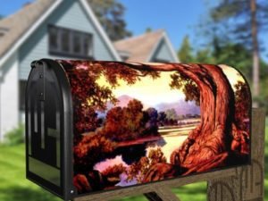 The Old Oak Decorative Curbside Farm Mailbox Cover