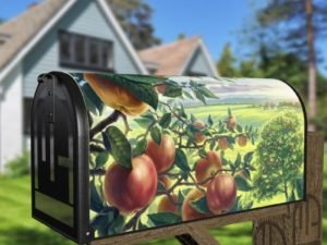 Apple Tree on the Hill Decorative Curbside Farm Mailbox Cover