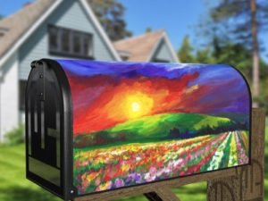 Beautiful Fantasy Landscapes #2 Decorative Curbside Farm Mailbox Cover