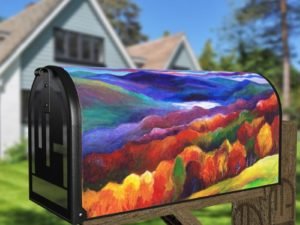Beautiful Fantasy Landscapes #5 Decorative Curbside Farm Mailbox Cover