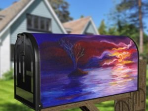Beautiful Fantasy Landscapes #6 Decorative Curbside Farm Mailbox Cover