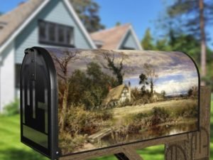 Little Old Farmhouse Decorative Curbside Farm Mailbox Cover