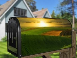 Sunset in Tuscany Decorative Curbside Farm Mailbox Cover