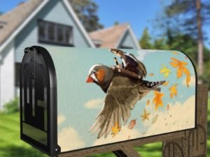 Fairy and a Finch Decorative Curbside Farm Mailbox Cover