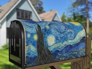 Starry Night by Vincent van Gogh Decorative Curbside Farm Mailbox Cover
