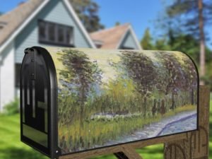 Square Saint-Pierre at Sunset by Vincent van Gogh Decorative Curbside Farm Mailbox Cover