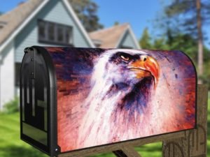 Majestic Eagle Head Decorative Curbside Farm Mailbox Cover