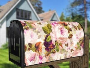 Victorian Rose Bouquets #3 Decorative Curbside Farm Mailbox Cover