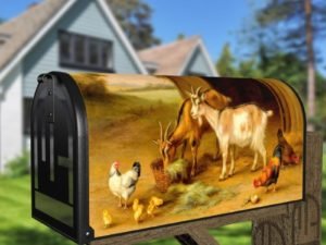 Life of the Barnyard Animals #2 Decorative Curbside Farm Mailbox Cover