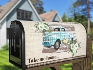 Country Road Truck Decorative Curbside Farm Mailbox Cover