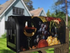 Beautiful Still Life with Juicy Fruit #2 Decorative Curbside Farm Mailbox Cover