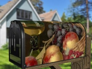 Beautiful Still Life with Juicy Fruit #8 Decorative Curbside Farm Mailbox Cover