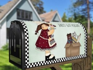 Primitive Country Kitchen #3 Decorative Curbside Farm Mailbox Cover