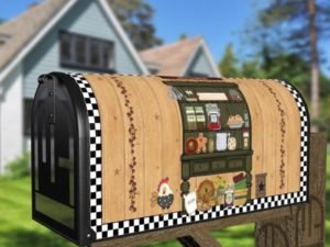 Mom's Kitchen Decorative Curbside Farm Mailbox Cover