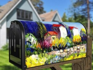 Country Homes in Tuscany Decorative Curbside Farm Mailbox Cover