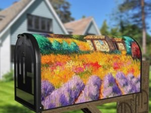 Summer Holiday in Tuscany Decorative Curbside Farm Mailbox Cover