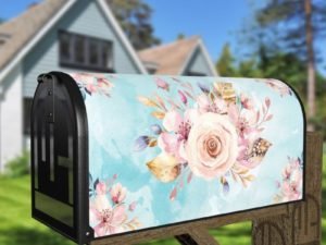 Beautiful Native Flowers Decorative Curbside Farm Mailbox Cover