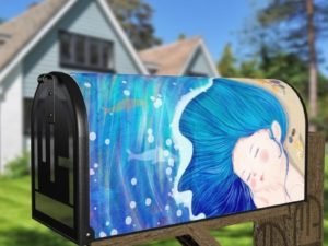 Seaside Vacation Decorative Curbside Farm Mailbox Cover