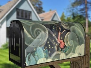 Fairy is Collecting Stardust Decorative Curbside Farm Mailbox Cover