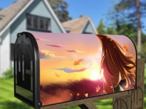 Watching the Sunset Decorative Curbside Farm Mailbox Cover