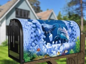 Coming Through Decorative Curbside Farm Mailbox Cover