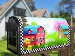 Welcome to Our Home Decorative Curbside Farm Mailbox Cover