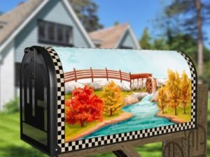 Live Simply Live Well Decorative Curbside Farm Mailbox Cover