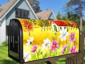 Little Cute Cottage Decorative Curbside Farm Mailbox Cover