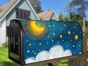 A Starry Sky Decorative Curbside Farm Mailbox Cover