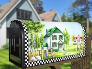 Welcome to our Home #3 Decorative Curbside Farm Mailbox Cover